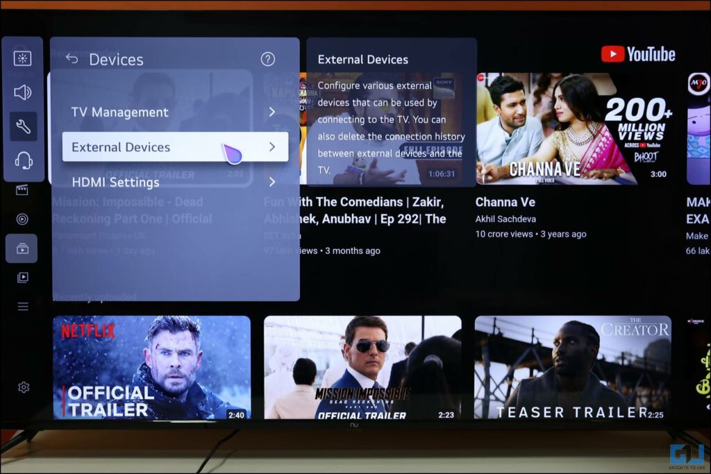 LG WebOS TV Tips and Tricks control Setup box
