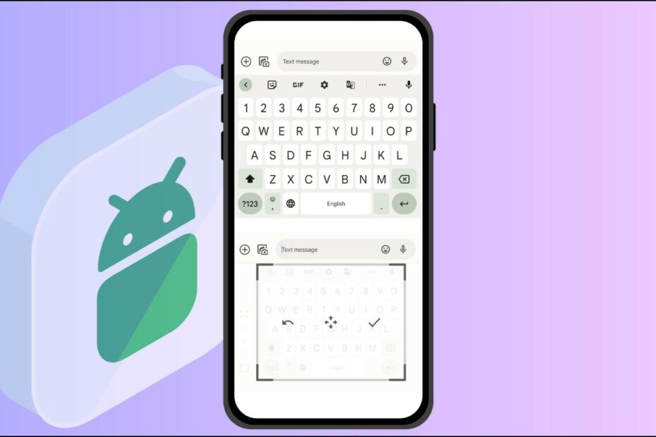 Resize Keyboard on Android