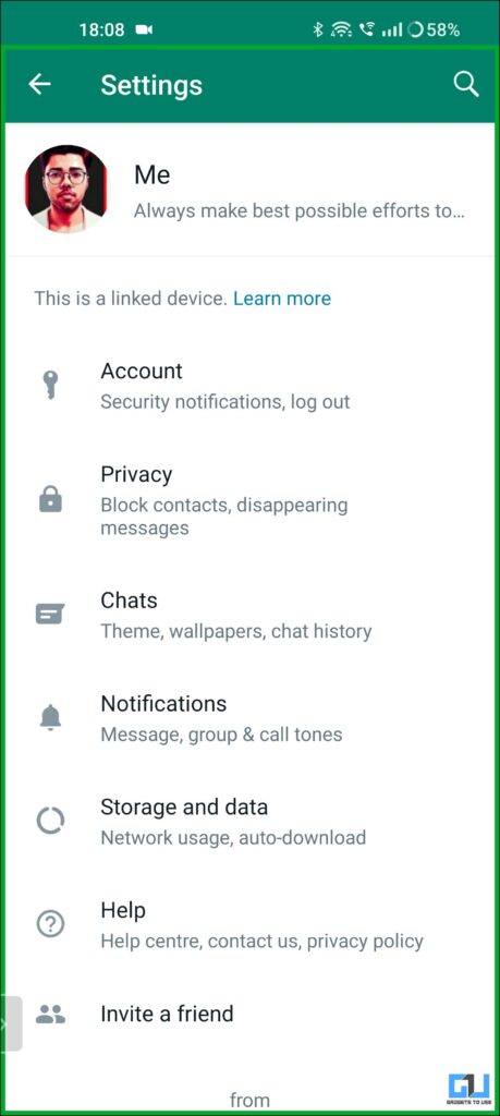 Share WhatsApp Screen on Video Call