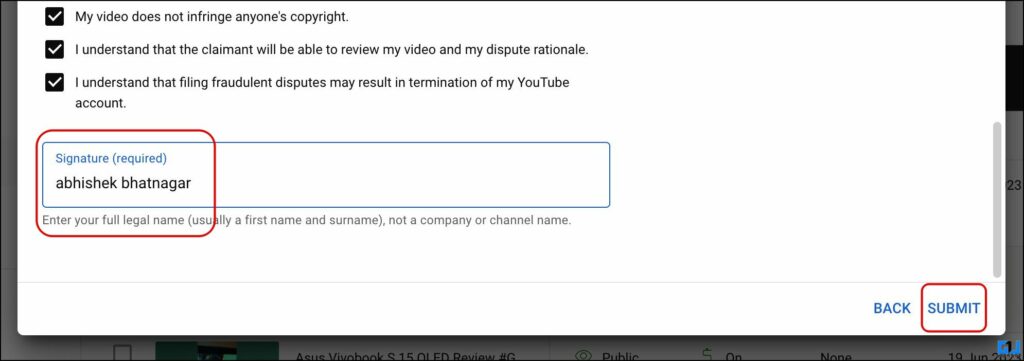 Remove YouTube Music Copyright