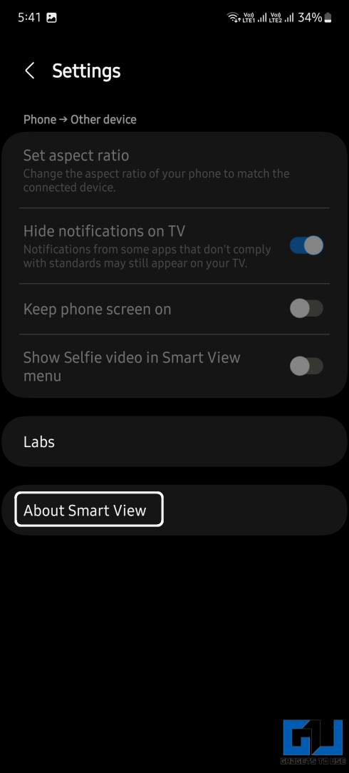 Use Samsung phone as Second Screen for Windows using Smart View