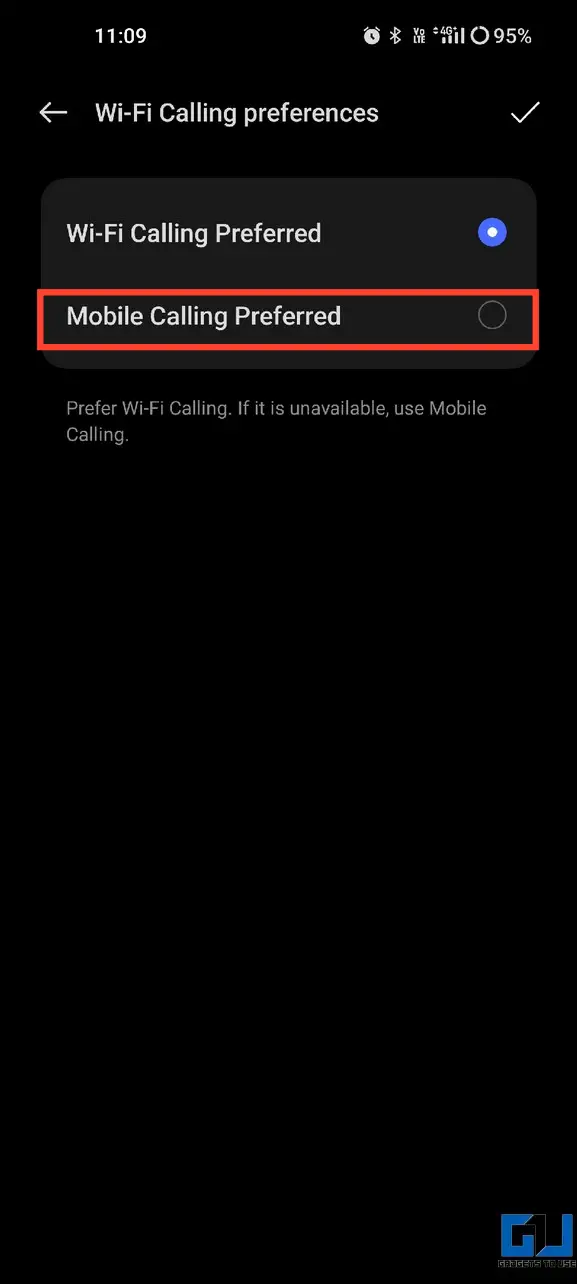 Turn Off WiFi Calling on Android OnePlus OPPO Realme