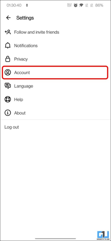 Threads App Tips to deactivate or delete account