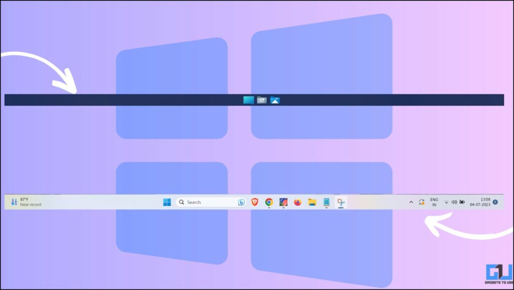 Add Extra Taskbar to Windows