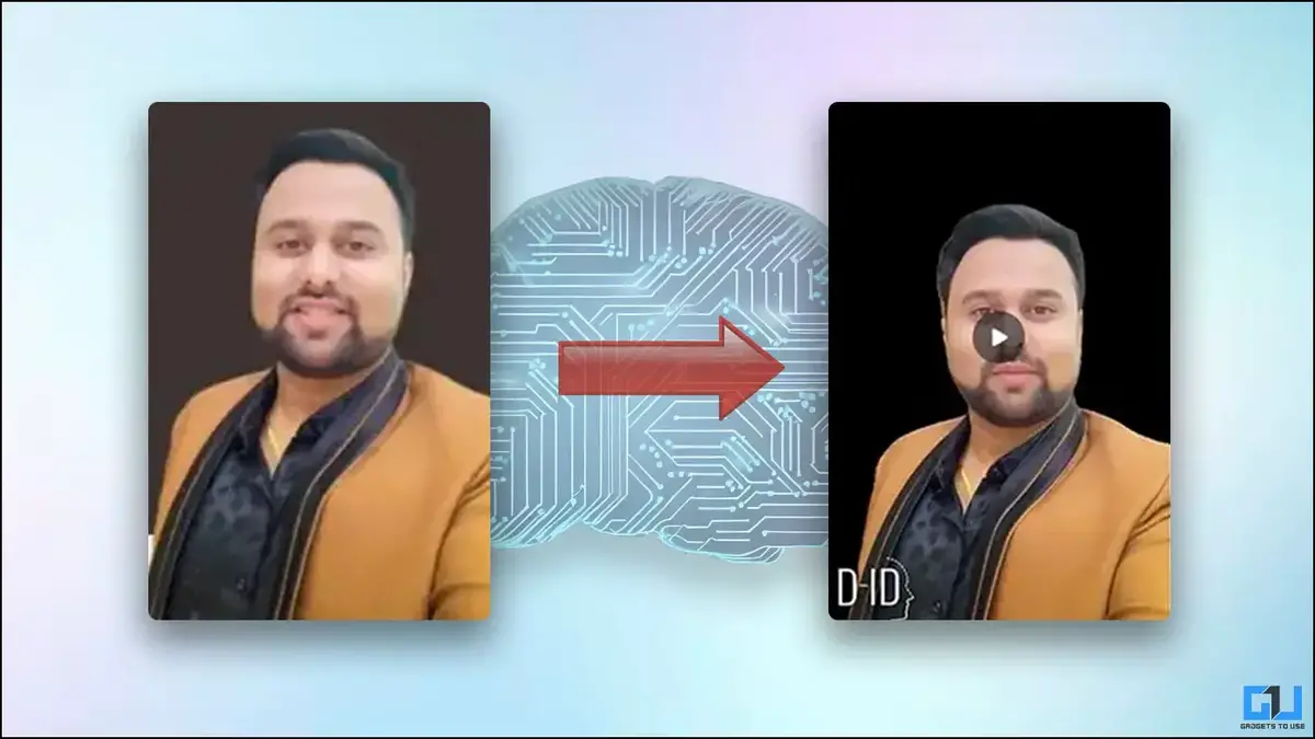 Create AI Avatar video talking to yourself