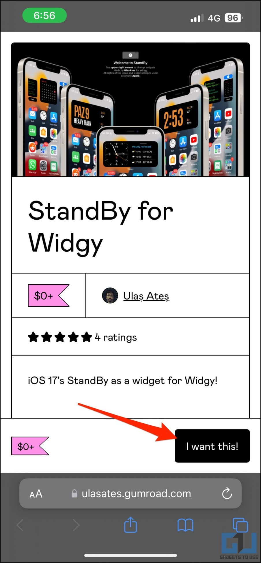 Download Standby Mode Widget for iOS 16