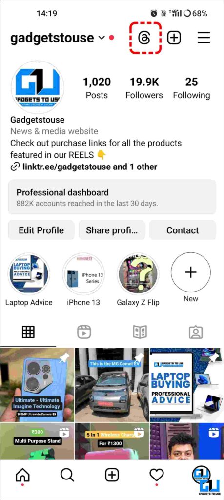 Threads App Tips remove threads app link from Instagram