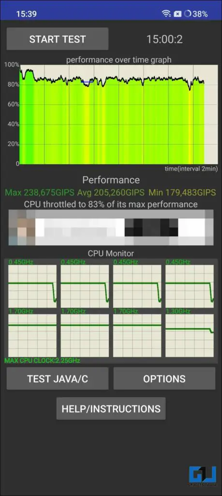 OnePlus Nord 3 performance review CPU throttling