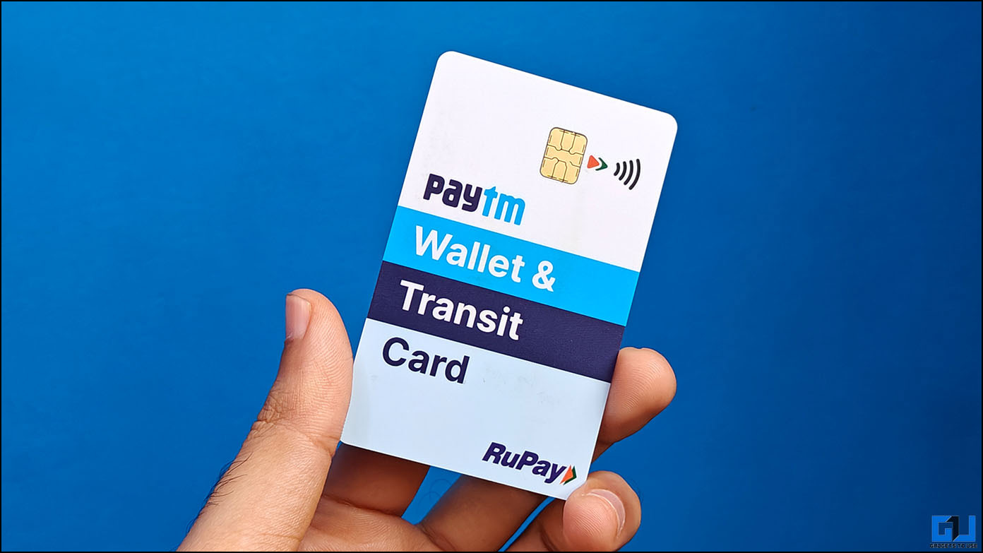 2 formas de obtener la billetera física Paytm y la tarjeta Transit NCMC