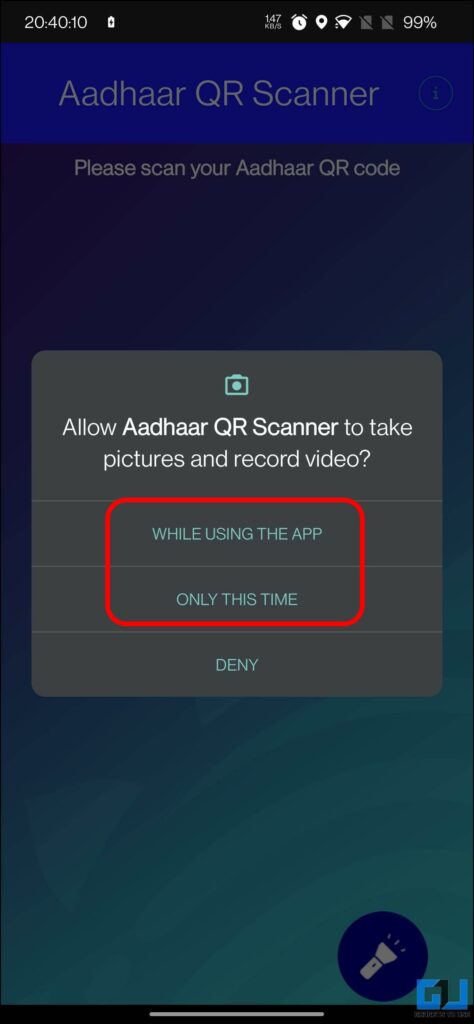 Verify if Aadhaar card is valid or not