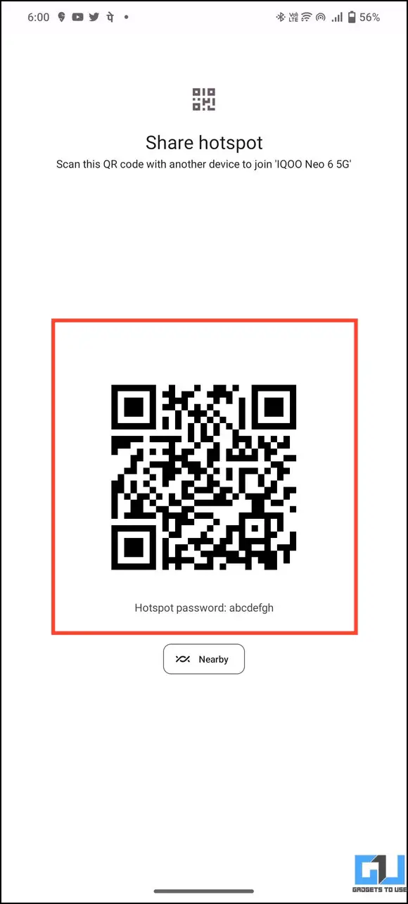 Connect WiFi Without Password using QR code