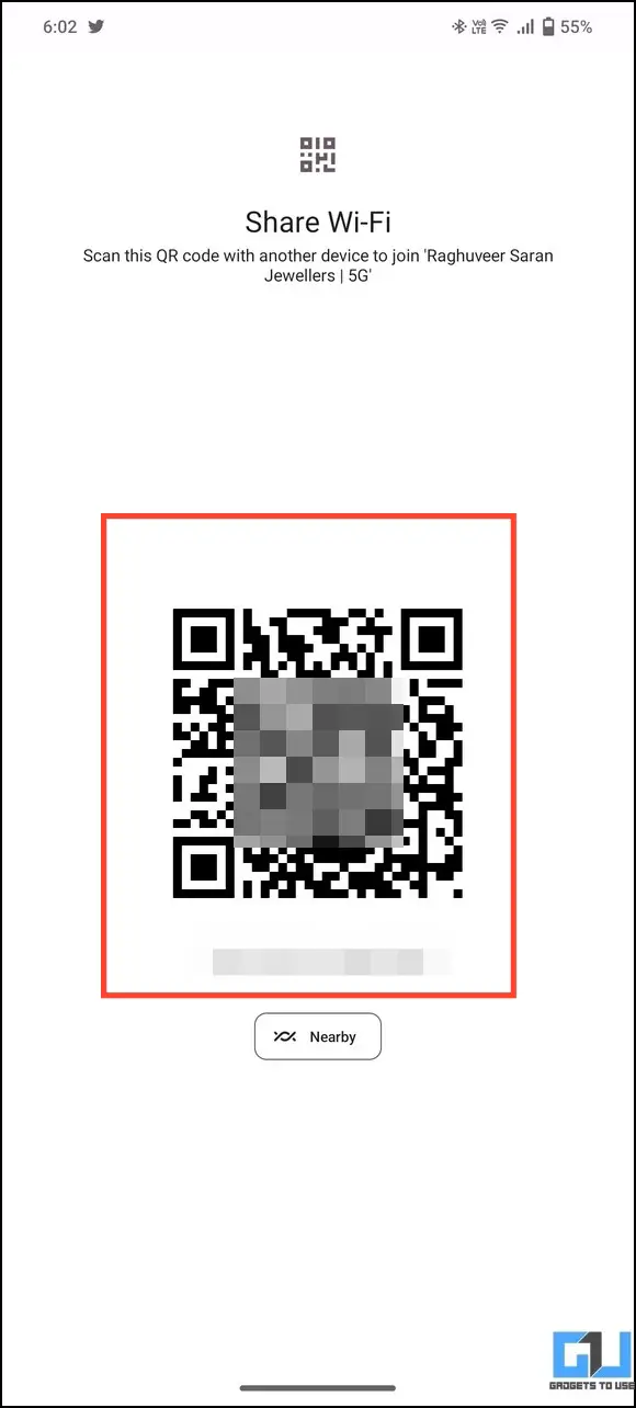 Connect WiFi Without Password using QR code