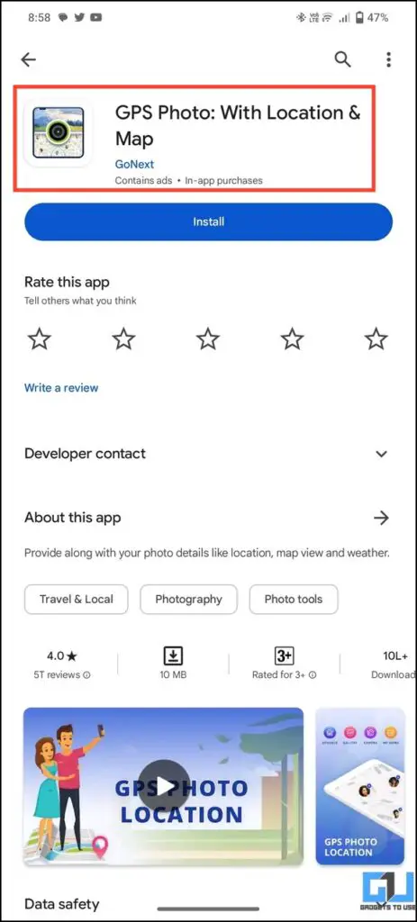 7 Ways to Add GPS Coordinates To Photos and Videos on Smartphone ...