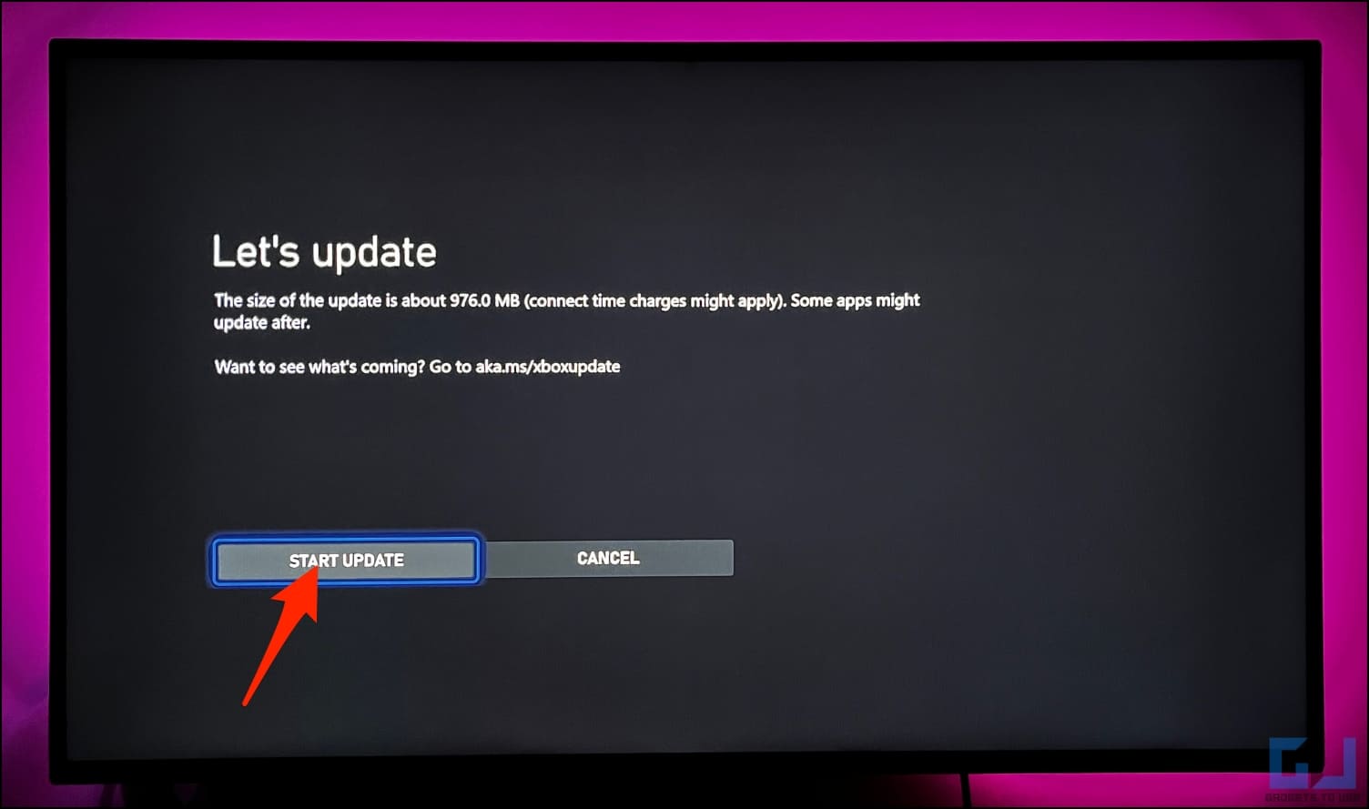 Update to Xbox New Home UI