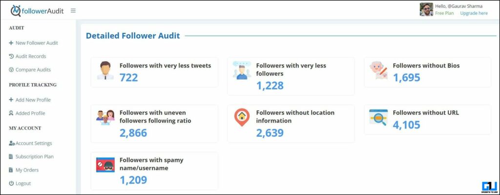 know how many Verified twitter followers you have