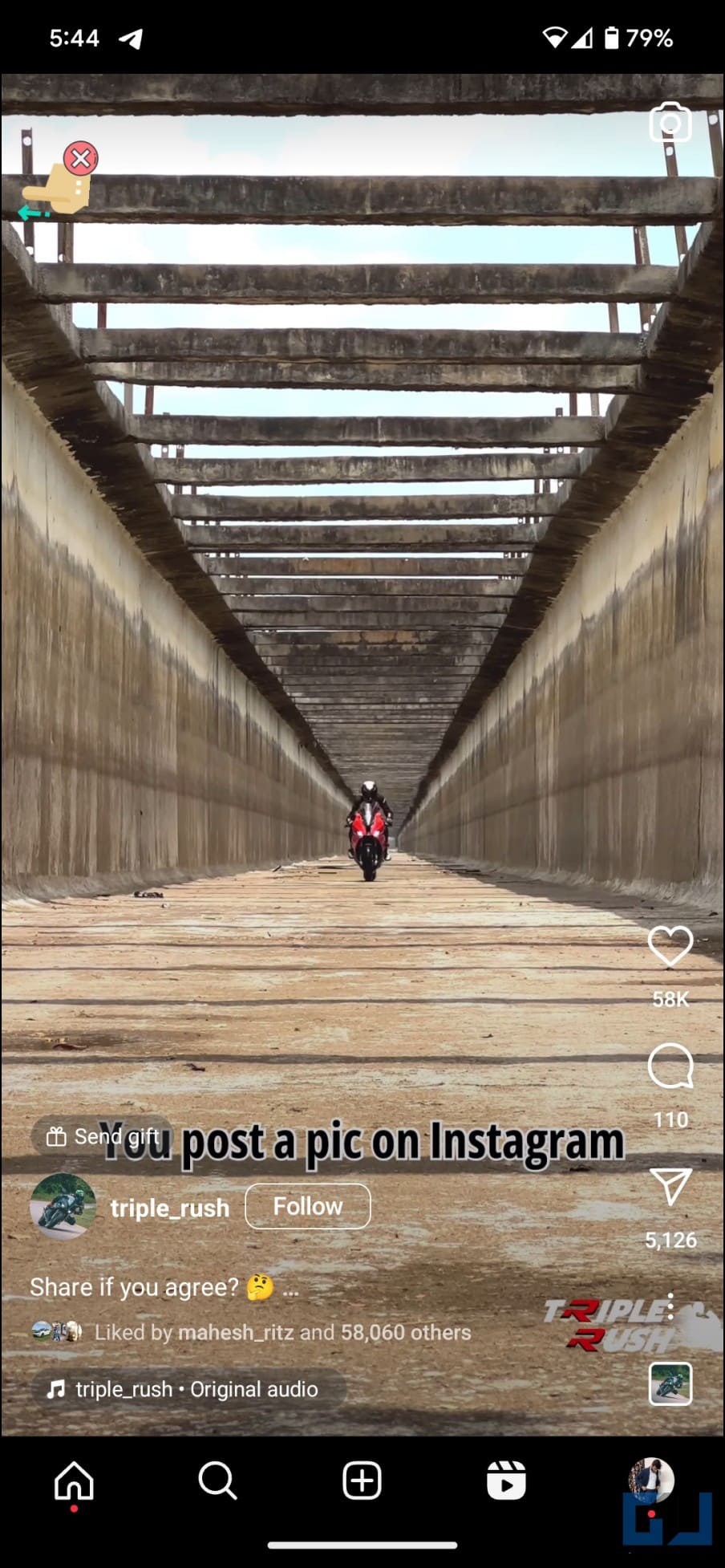 Automatically Scroll to Next Instagram Reel