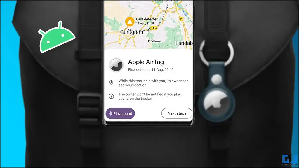 Detect or Scan Unknown tracker or AirTag on Android
