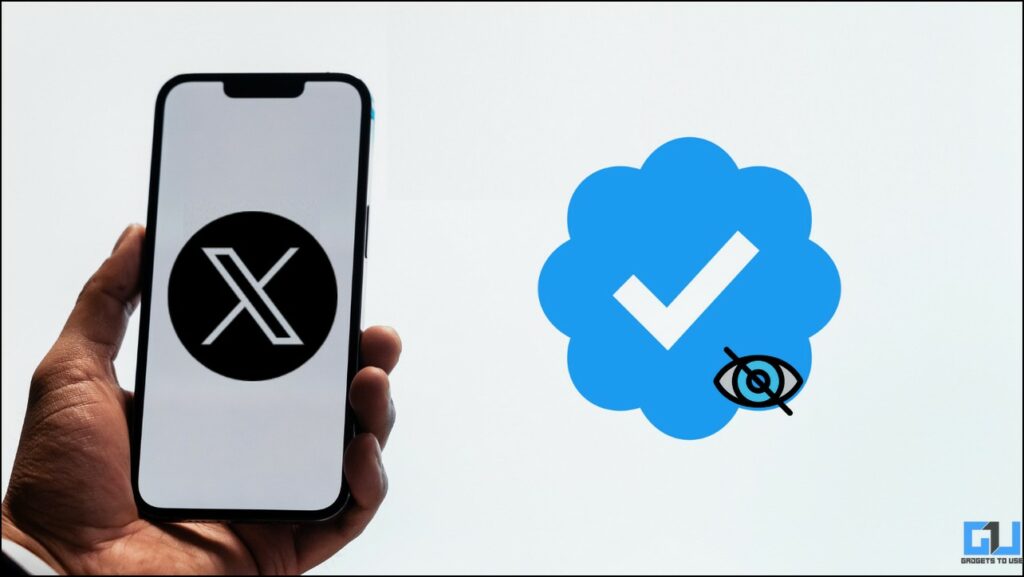 Hide Blue Tick on X (Twitter)