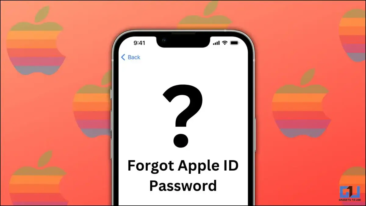 Reset Apple ID password