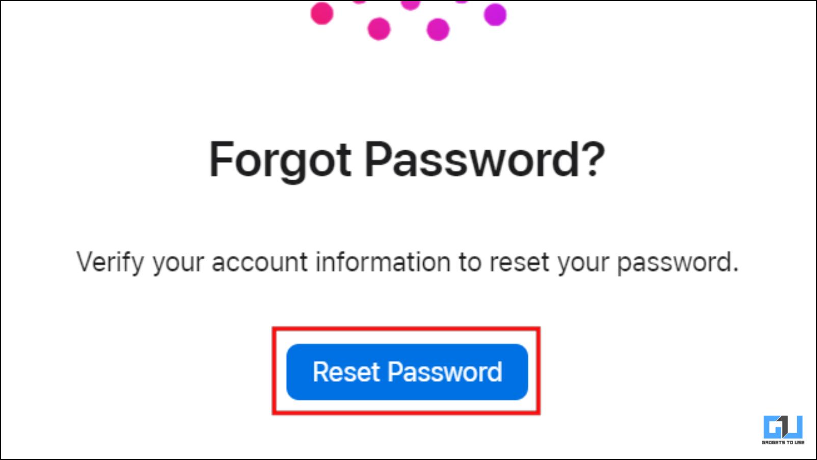 Change or Reset Apple ID password using iTunes on Windows