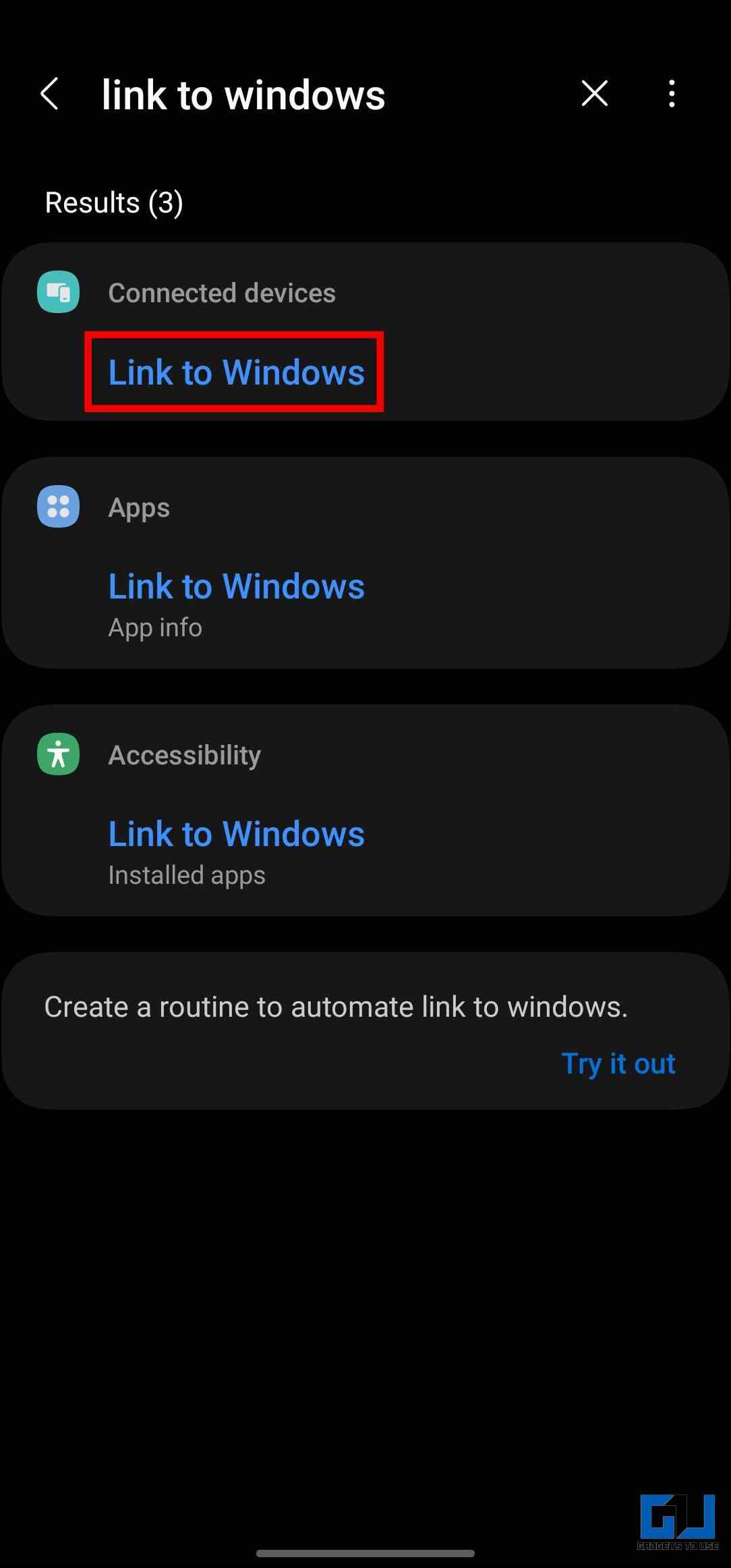 Mirror Android to Windows