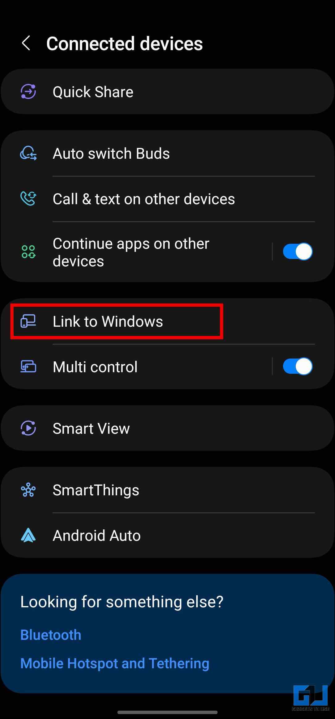 Mirror Android to Windows using Samsung Link to Windows