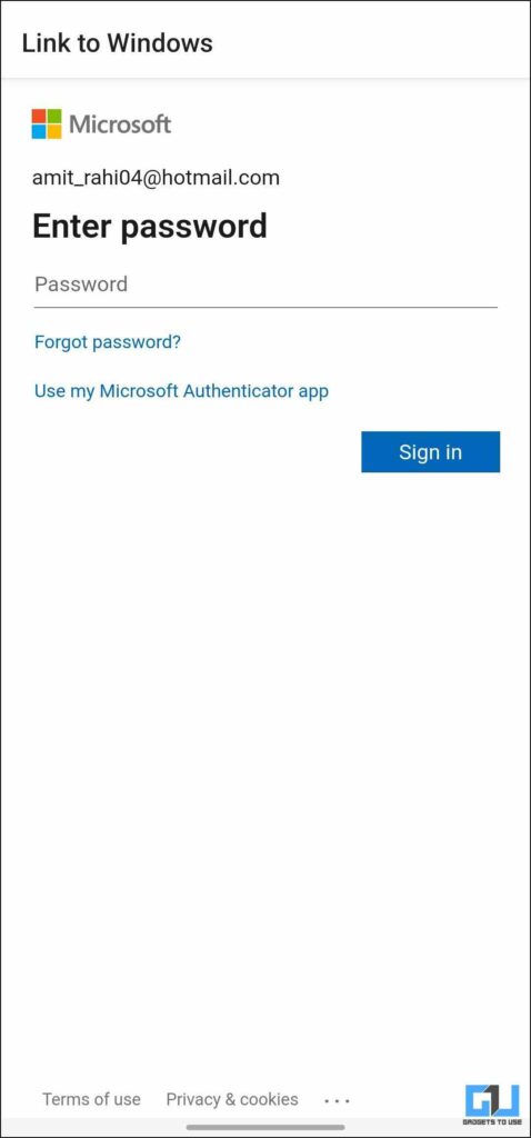 Mirror Android to Windows