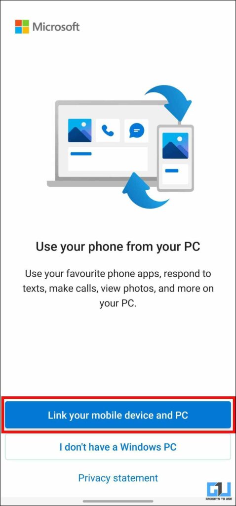 Mirror Android to Windows