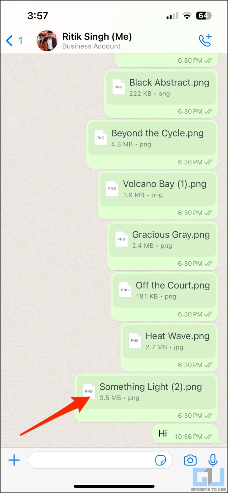 Save WhatsApp Documents to Gallery
