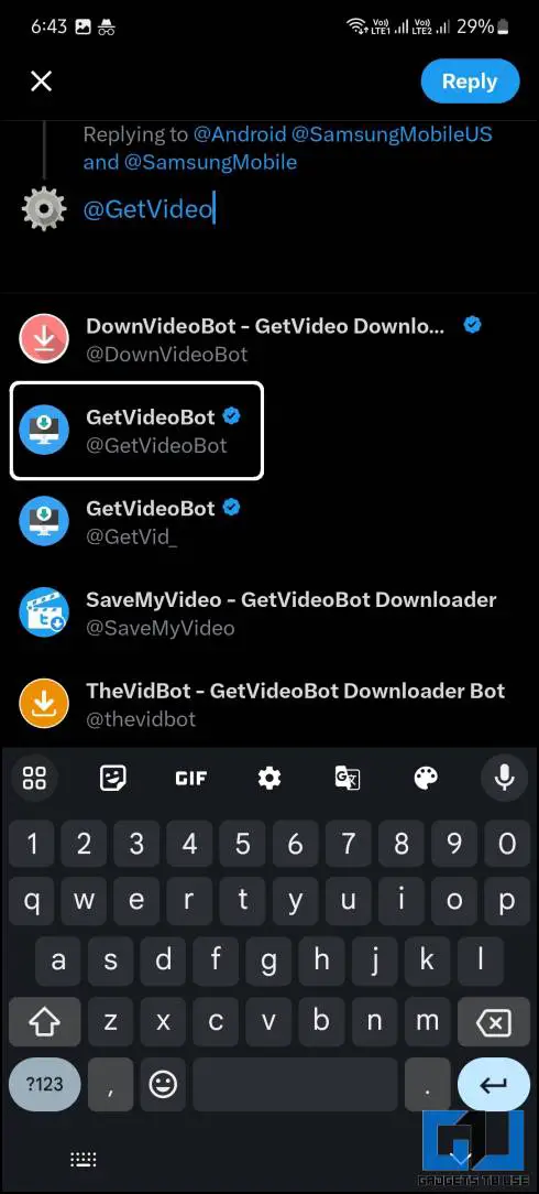 Download Twitter Videos without blue subscription