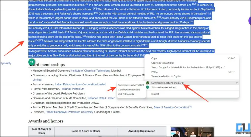5 Ways to Create a Webpage Summary Using Free AI Tools - Gadgets To Use