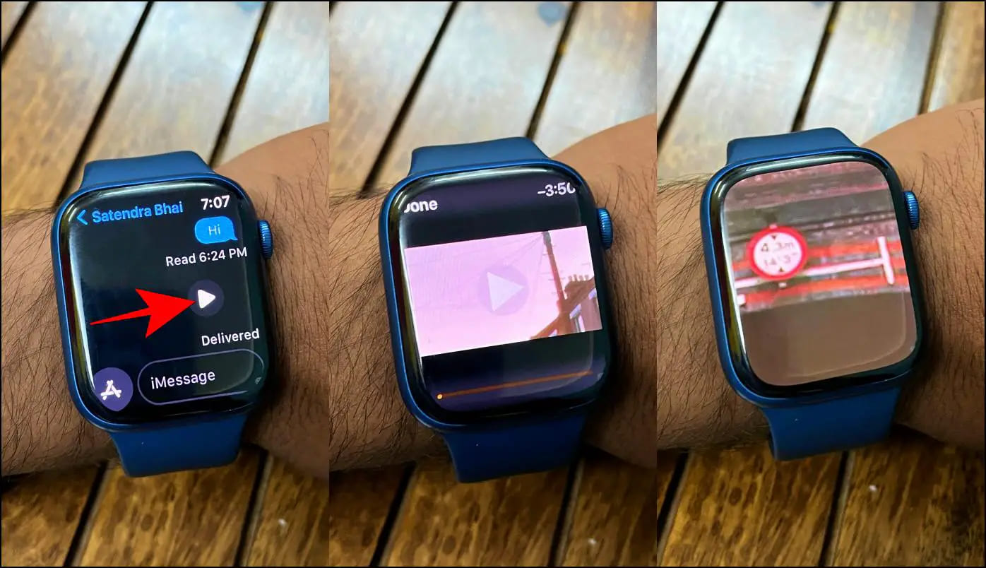 Watch Videos on Apple Watch Using Messages 