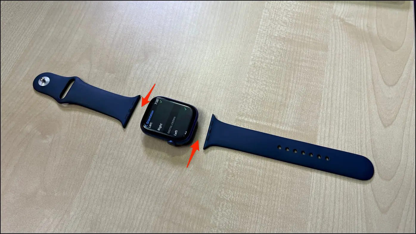 Remove Apple Watch Straps
