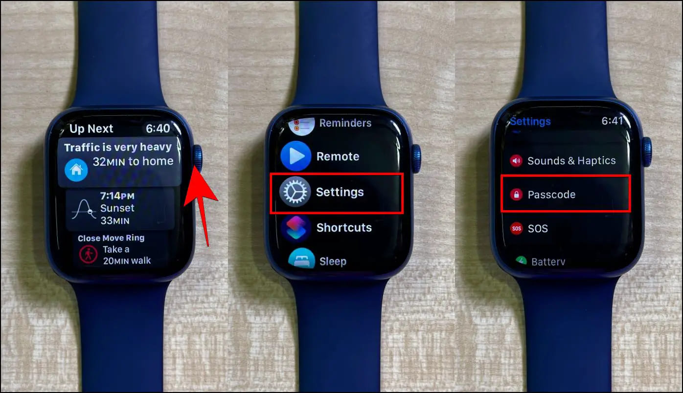 How to turn off discount wrist detection on apple watch