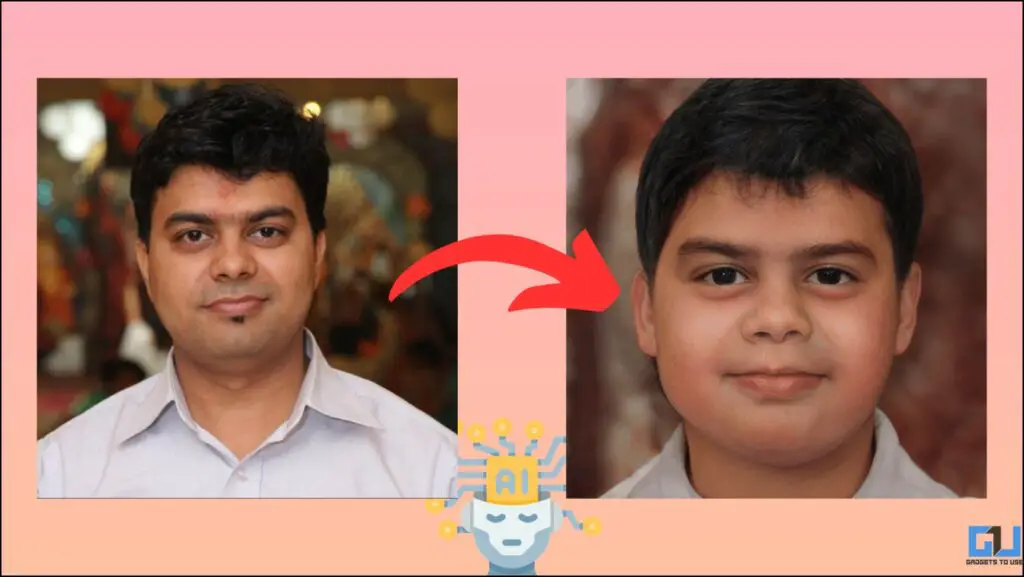 Create a Young Version of Yourself using AI