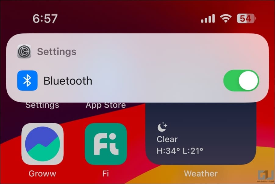 Bluetooth Turned On By Siri
