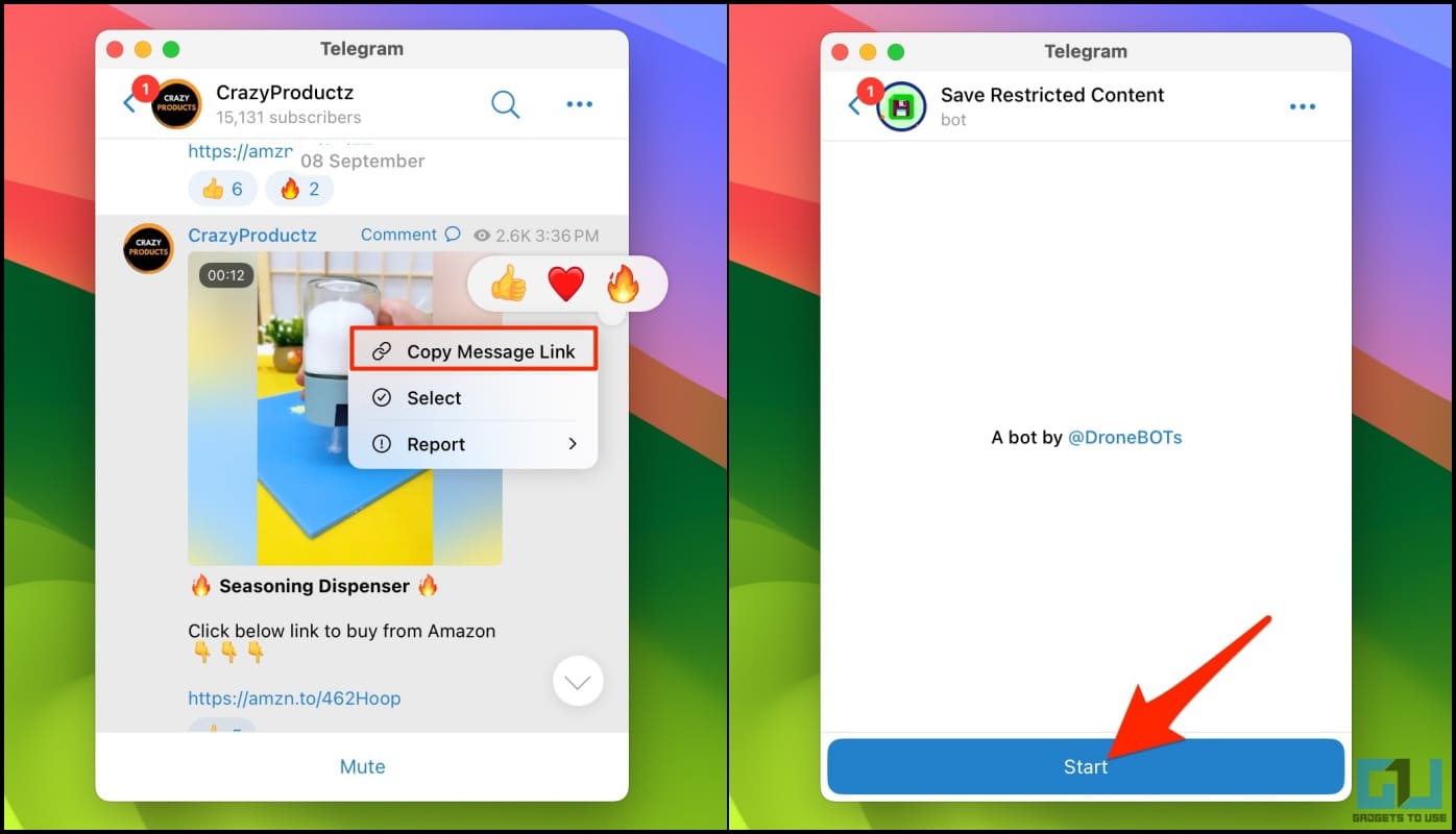 Telegram Bot to Download Restricted Videos