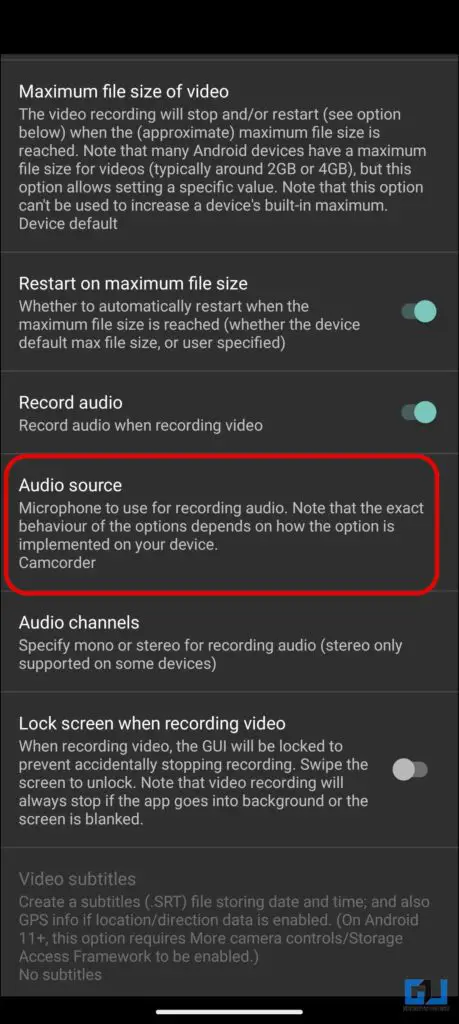 Connect External OTG wireless mic on Android