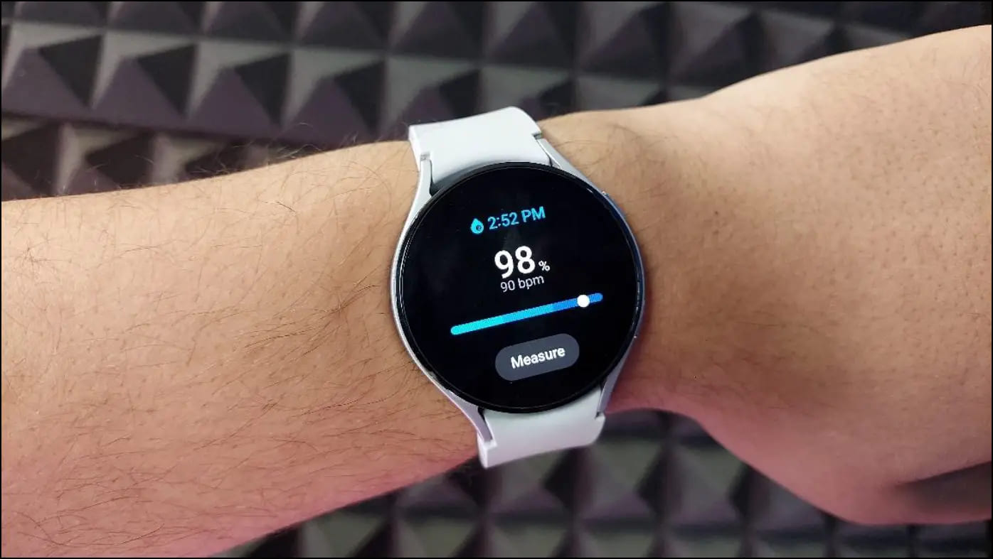 Blood Oxygen Monitor on Samsung Galaxy Smartwatch