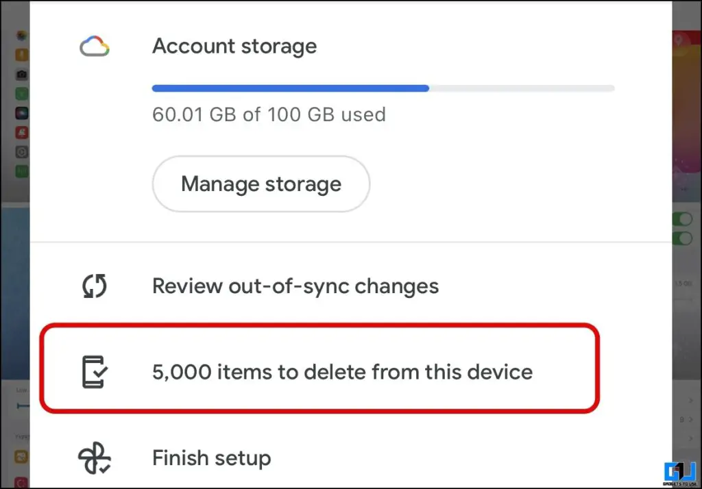 Delete iPhone photos and videos backed up on Google Photos