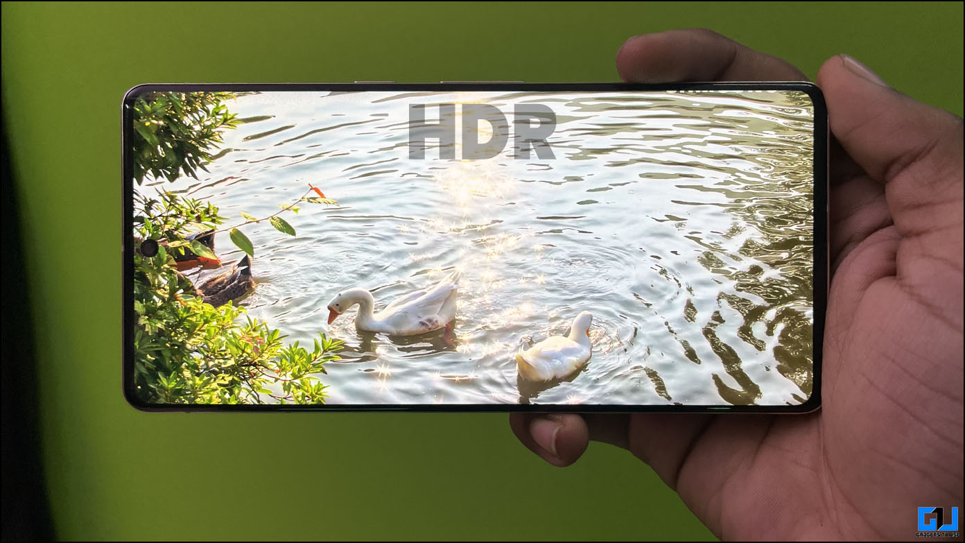 HDR YouTube Video Brightness