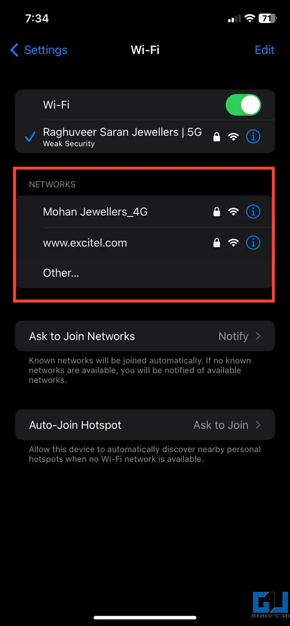 Connect to a WiFi