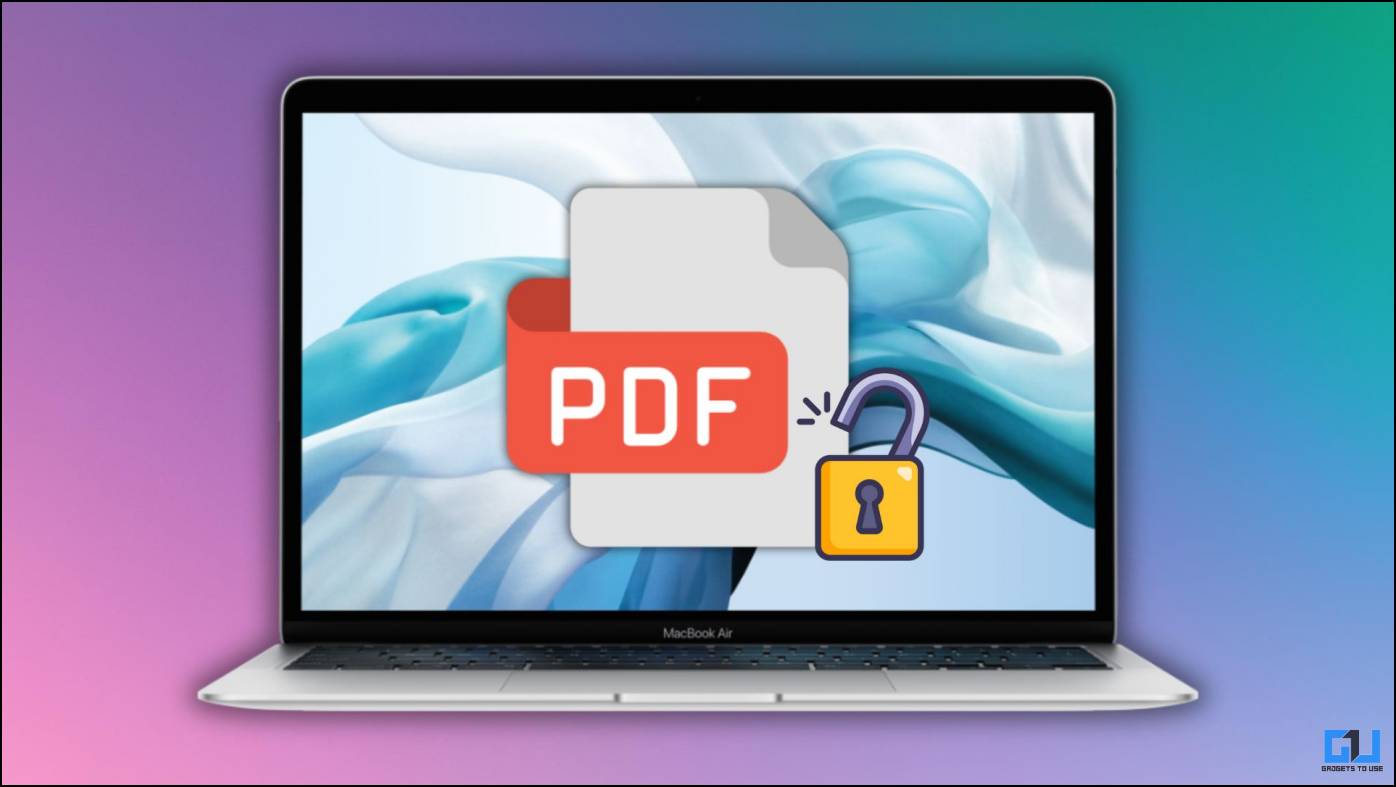 Unlocking a Password Locked PDF File in Mac