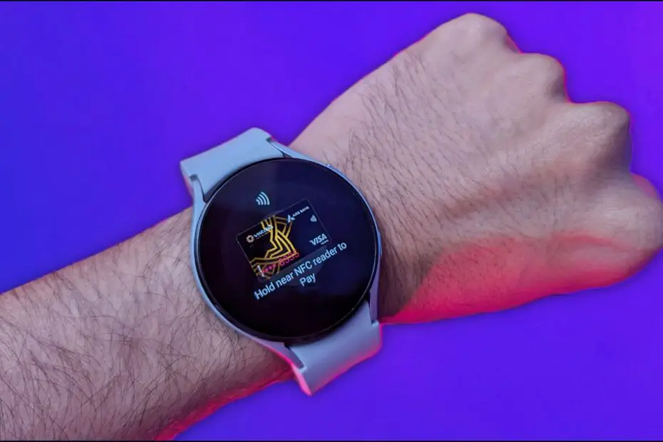 Samsung Pay Tap-to-Pay on Galaxy Watch 4