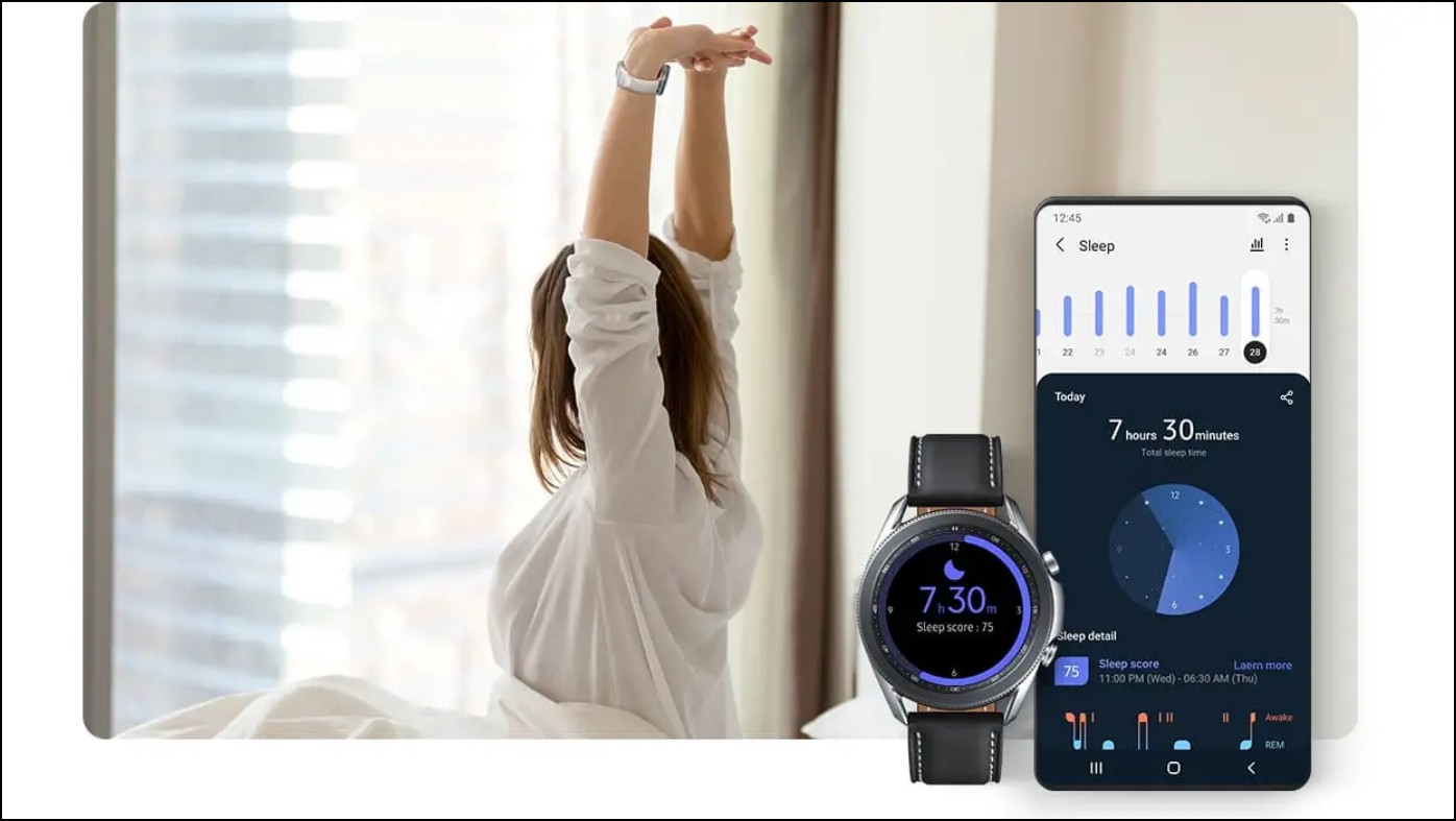 Samsung active sleep tracker sale