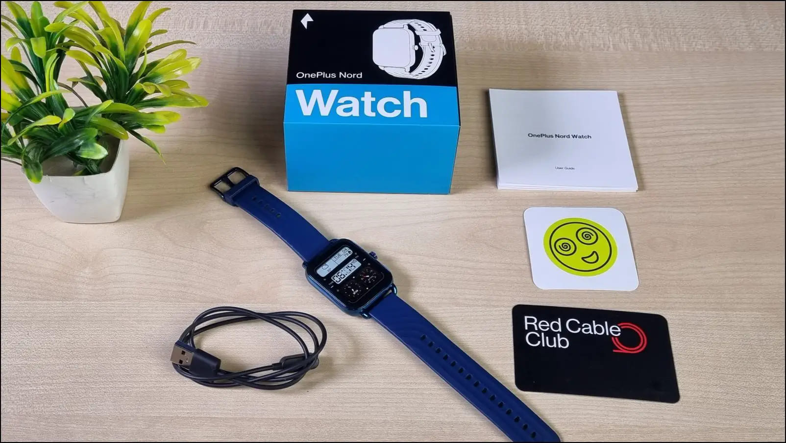OnePlus Nord Watch with Box Contents