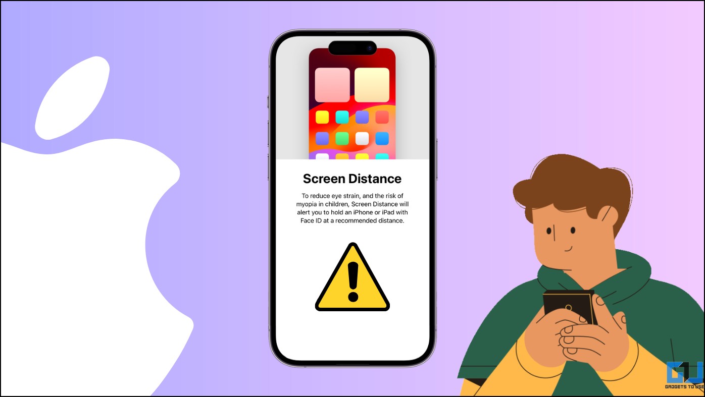 Screen Distance on iPhone