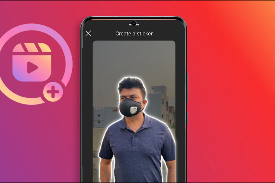 Create Instagram Reel and story Sticker