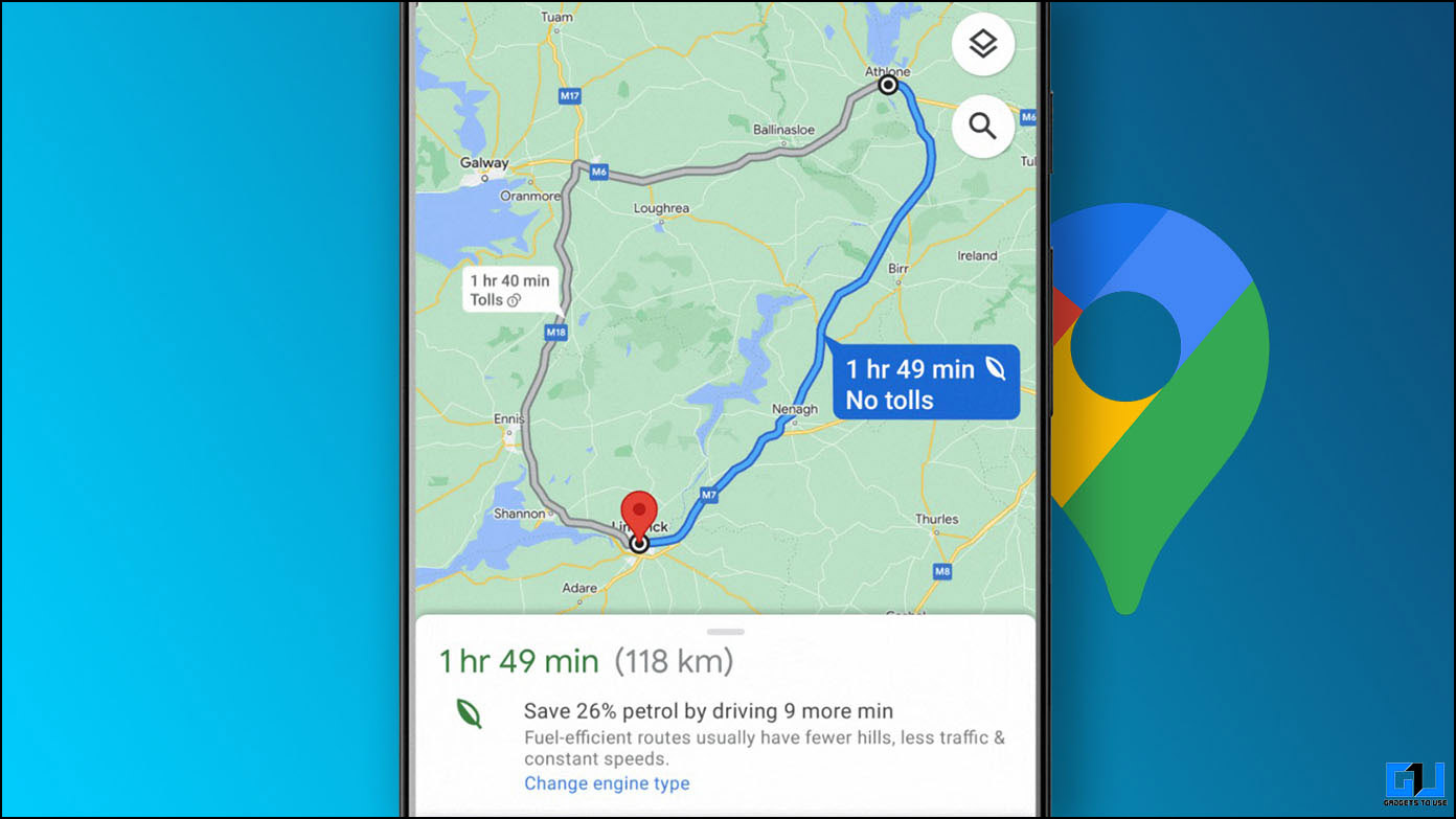 Cómo encontrar rutas con bajo consumo de combustible en Google Maps