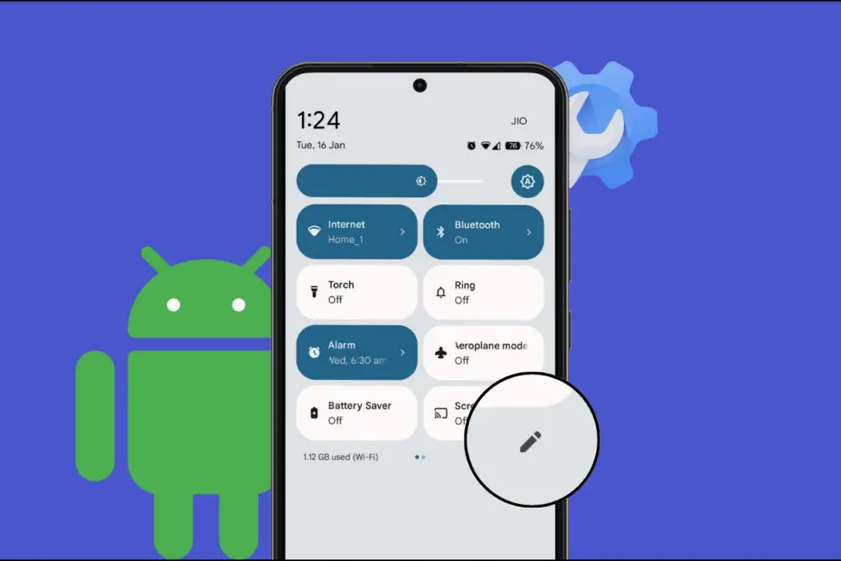 Add Quick Settings Tiles on Android